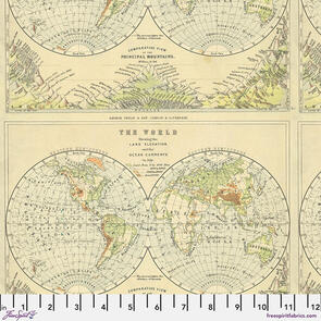 Free Spirit Green Map - Green || Tim Holtz Palette Green