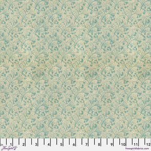 Free Spirit Teal Tiny Print|| Tim Holtz Palette Teal