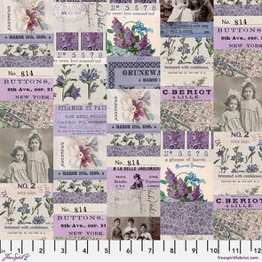 Free Spirit Collage || Tim Holtz Palette Purple