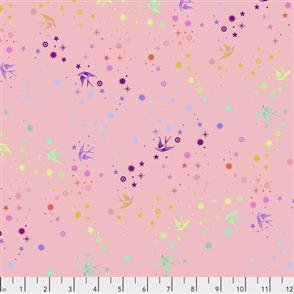 Free Spirit Tula Pink Fabric - True Colours - Fairy Dust Blush
