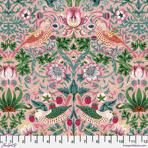 Free Spirit Morris & Co || Bedford Park || Strawberry Thief - Blush