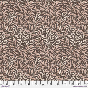 Free Spirit Morris & Co Thameside - Willow Boughs - Chocolate