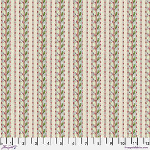 Free Spirit Morris & Co || Bedford Park || Daffodil Stripe - Ivory