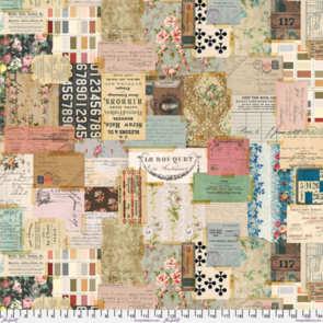 Free Spirit Ephemera 108" Wideback || Tim Holtz Palette Purple Collection