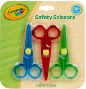 Crayola My First Safety Scissors 3Pk