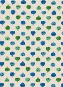 Cotton & Steel Spectacle /Christian Robinson Peacock Party - Blue