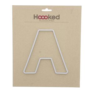 Hoooked Recycled plastic frame 15cm letter