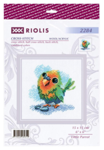 Riolis Counted Cross Stitch Kit - 2284 Little Parrot