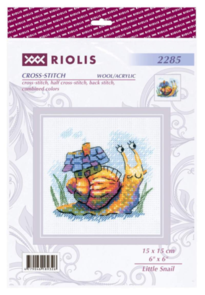 Riolis Counted Cross Stitch Kit - 2285 Little Snail