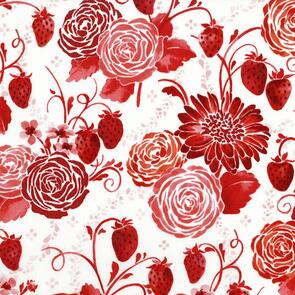 RJR Sugar Berry (Metallic)/Flaurie & Finch Picnic In The Park - Radiant Cherry