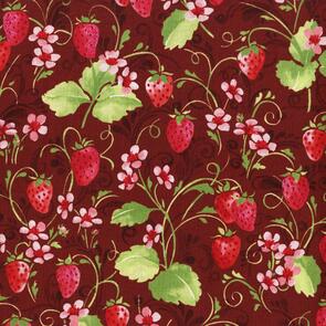 RJR Sugar Berry (Metallic) | Christmas / Strawberry Pie - Radiant Crimson