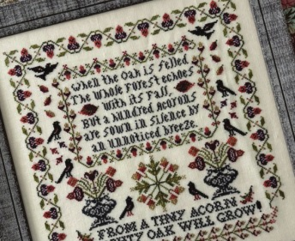 Rosewood Manor Cross Stitch Chart - Mighty Oak S-1367