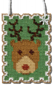 Mill Hill 2024 Holiday Stamps Series - Rudolph