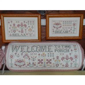 Rosewood Manor Cross Stitch Designs - Porch Welcome