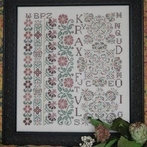 Rosewood Manor Cross Stitch Designs - Just Peachy