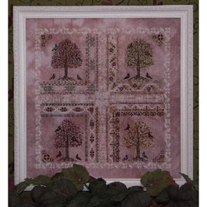 Rosewood Manor Cross Stitch Designs - Crabapple Tree