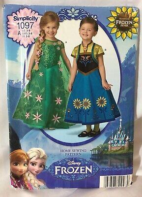 Simplicity Disney Frozen Sewing Pattern