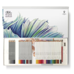 Winsor & Newton Mixed Pencil Set 45Pc