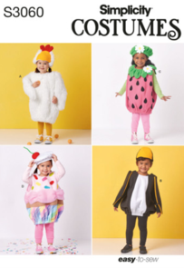 Simplicity Sewing Pattern Toddlers' Costumes S3060