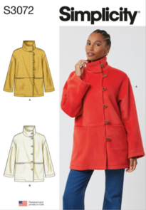 Simplicity Sewing Pattern Misses' Jackets S3072