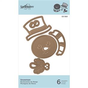 Spellbinders Shapeabilities Die D-Lites - Snowman