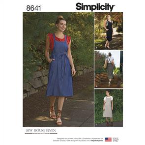Simplicity Pattern 8641 Women’s Jumper Dress