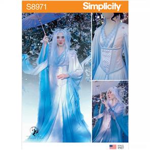 Simplicity Pattern 8971 Misses' Fantasy Costume
