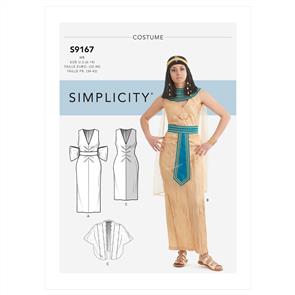 Simplicity Pattern 9167 Misses' Costumes