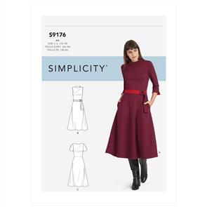 Simplicity Pattern 9176 Misses' & Women's Dresses