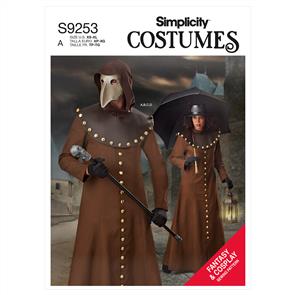 Simplicity Pattern 9253 Unisex Costumes