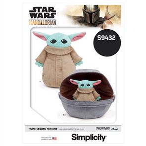 Simplicity Pattern 9432 Plush Grogu & Space Pram