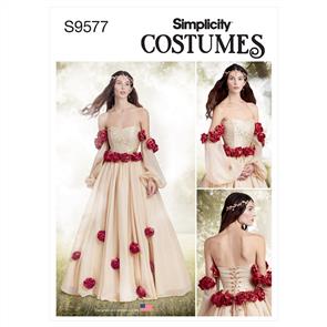 Simplicity Pattern 9577 Misses' Fantasy Costume