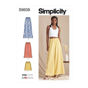 Simplicity Pattern 9608