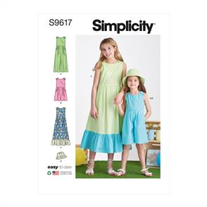 Simplicity Pattern 9617