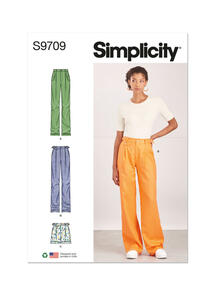 Simplicity Misses' Pants and Shorts