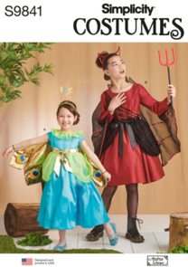 Simplicity Sewing Pattern Children's and Girls' Costumes  S9841