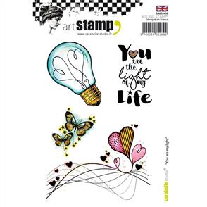 Carabelle Studio Rubber Stamp - You are my Light