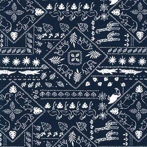 Robert Kaufman Sevenberry ANIMAL CLUB SB-850332D2-2 NAVY