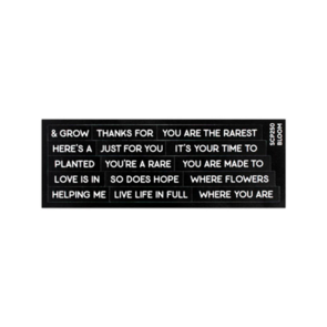 Waffle Flower Subsentiments Bloom Diecut