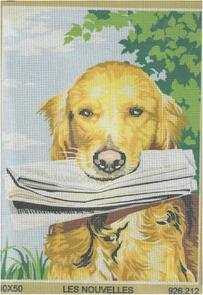 SEG De Paris Tapestry Canvas 40X50Cm Les Nouvelles