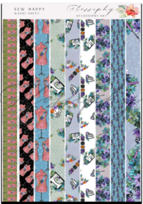 Flossiphy Sew Happy Washi