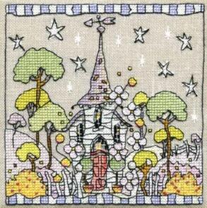 Michael Powell White Church Cross-Stitch Chart