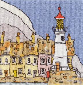 Michael Powell Mini Lighthouse III Cross-Stitch Chart