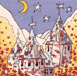 Michael Powell Fairy Castle Cross-Stitch Chart