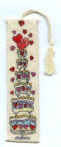 Michael Powell Celebration Cake Bookmark Cross-Stitch Kit