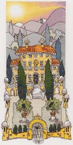Michael Powell Tuscan Gardens 1 Cross-Stitch Chart