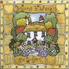 Michael Powell Home Sampler Cross-Stitch Kit