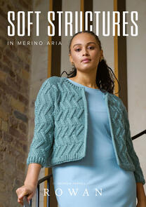 Rowan Soft Structures in Merino Aria by Georgia Farrell