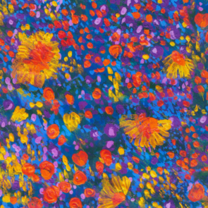 Robert Kaufman Painterly Petals - Meadow - Nature SRKD-22271-268 NATURE