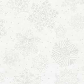 Robert Kaufman Season of Sparkle - Snowflake - Frost